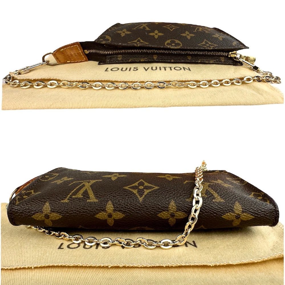 ❌SOLD❌ 💕CUTE💕 Louis Vuitton Mini Monogram Bucket Pochette - Picture 6 of 14